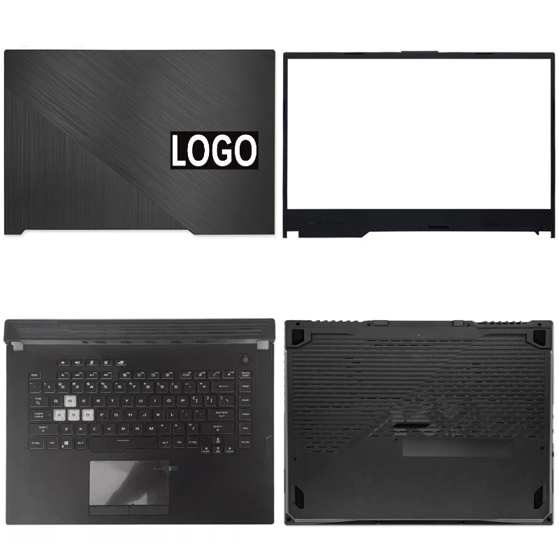 

New For ASUS ROG Strix SCAR G531 G531GT G531GW Laptop LCD Back Cover Front Bezel Upper Palmrest Bottom Base Case Keyboard Hinges