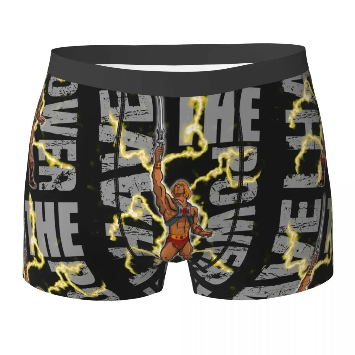 

Boxer Underpants Shorts He-Man And Friends Masters Of Universe Skeletor Heman Panties Men Ventilate Underwear for Homme Man