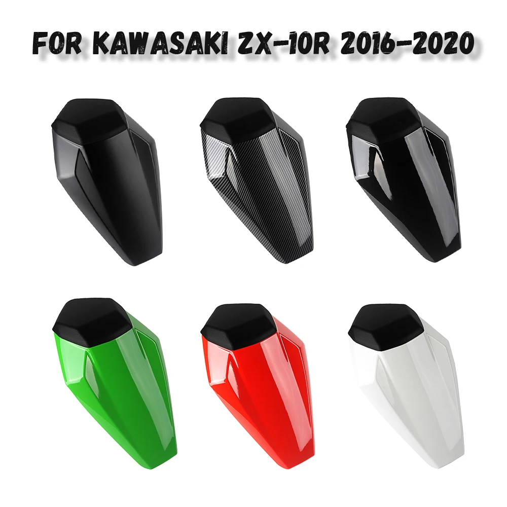 

For Kawasaki Ninja ZX-10R 2016-2020 Motorcycle Shock Absorption Rear Passenger Pillion Seat Cover Fairing Cowl ZX 10R 16-20