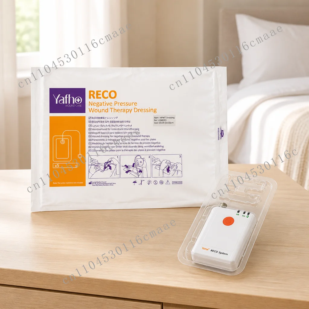 Rechargeable Portable NPWT System VAC Negative Pressure Wound Therapy Pump with Long Battery Life