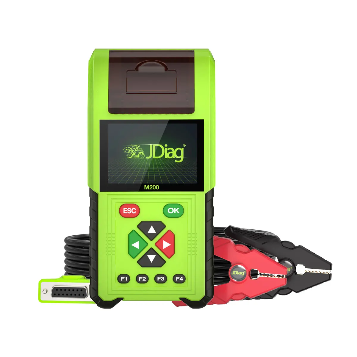

JDiag M100 Pro Portable Motorcycle Scanner Diagnostic Code Reader Tool Multifunction Moto Scan Fault Diagnose ABS Engine ECU