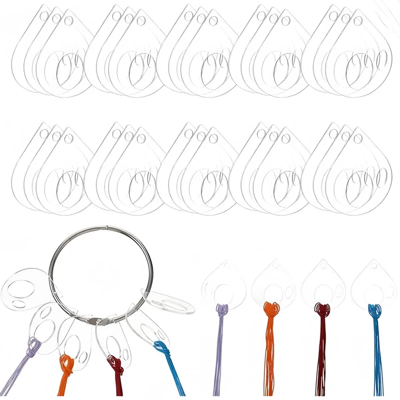 Floss Winding Cards 96 pcs, Easy Thread Winding, Compact Space Saving, for Floss Classification, Multipurpose
