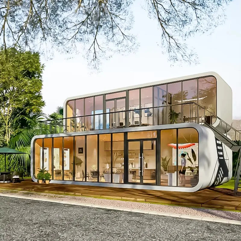 캡슐룸 3베드룸 애플 캐빈 소형 주택 조립식 소형 주택 캡슐룸 스페이스 캡슐 홈