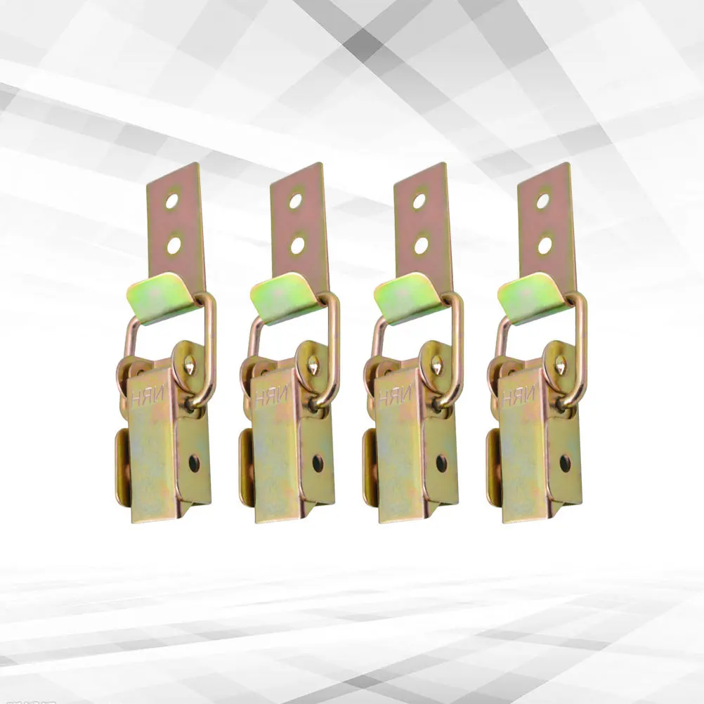

4pcs Lock Catch For Box Metal Hasps Durable Suitcase Latch Case Clips Diy Craft Accessories Hardware