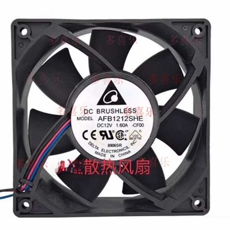 

ZMZM ДЛЯ Delta AFB1212SHE-CF00 12038 12 В 1,6 А 12 см охлаждающий вентилятор постоянного тока