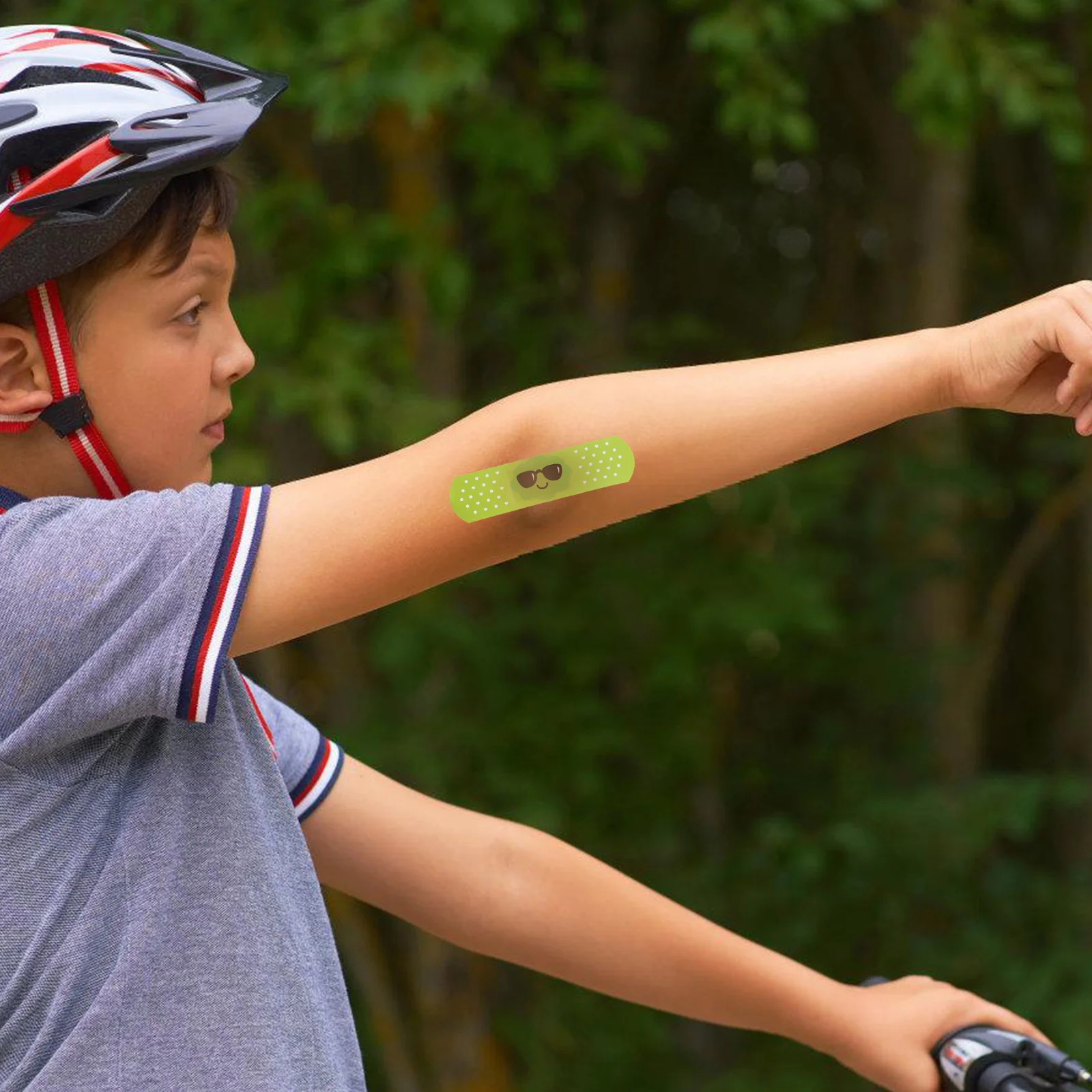 

40 шт., повязки на рану с героями мультфильмов, дышащие, устойчивые к поту, клейкие повязки, портативные, для ежедневного использования, дорожные аксессуары, клейкие повязки