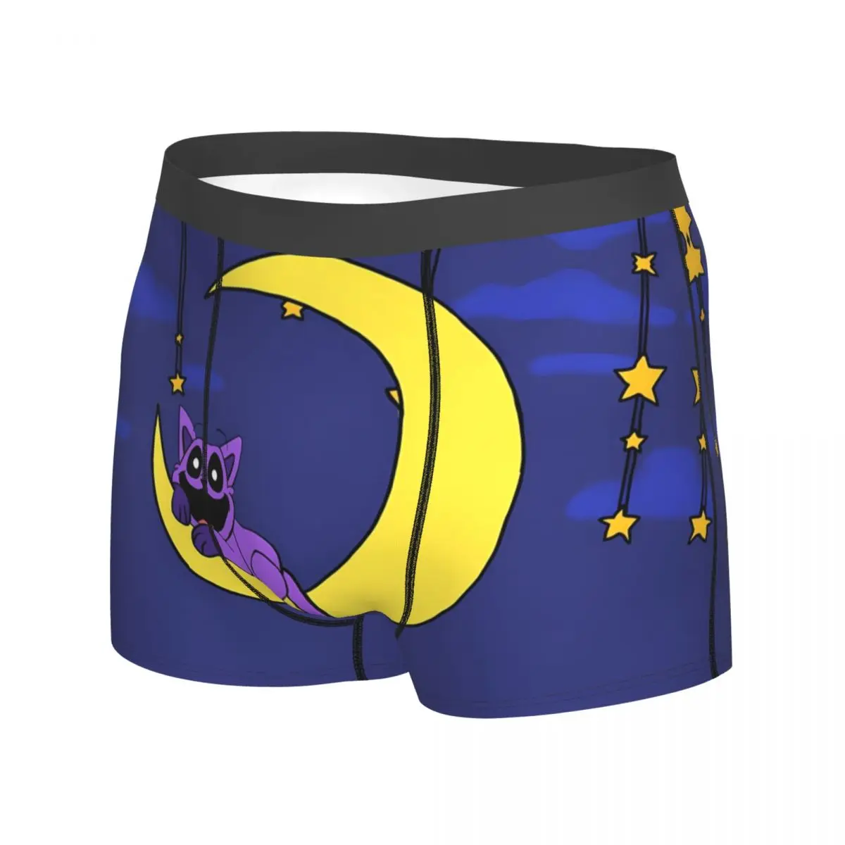 Smiling CatNap Dogday Underwear Male Shorts Briefs Classic Trunk Quality Customs Large Size Panties