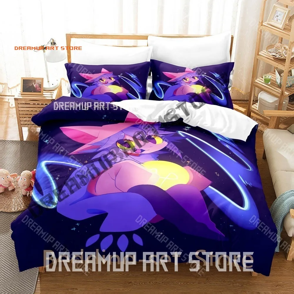 2026 3D Print Niko Oneshot Game Bedding Set Single Twin Full Queen King Size Bed Set Teenagers Bedroom Duvetcover Sets Anime Bed