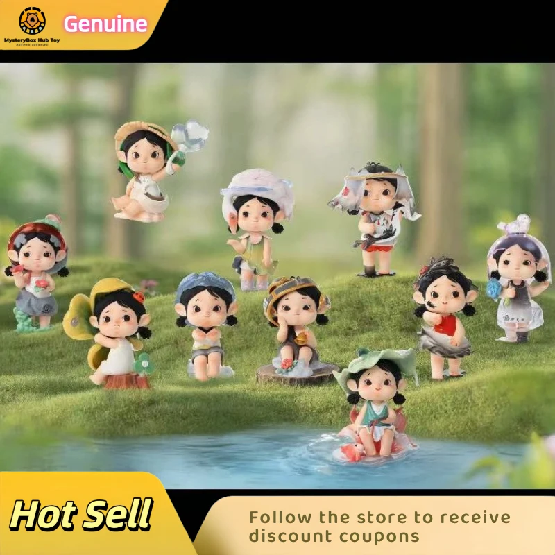 

New Genuine Heyone Black Play Yancy Outing Garden Record Blind Box Figure Ornaments Cute Doll Girl Gift Toys Trendy Toys