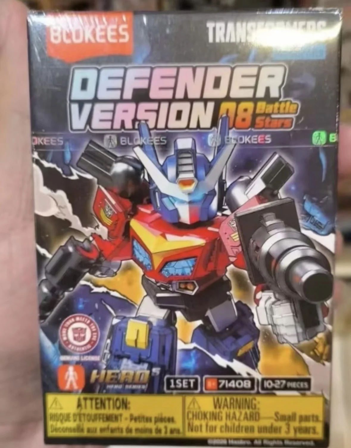 New In Stock Blokees Transformers Star Edition Vol 8 Optimus Prime Return Snap Fit Model Kit Articulated PVC Action Figure Gift view 2