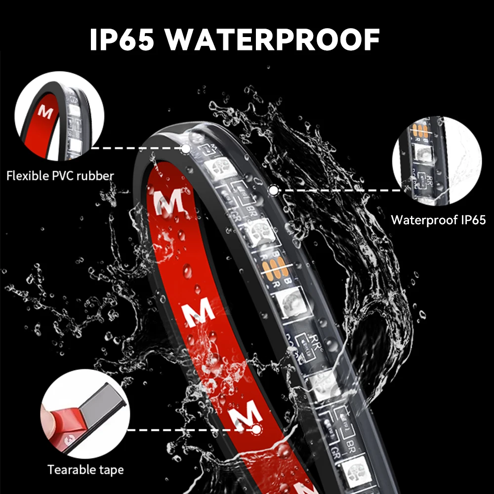 LED سيارة ضوء البيئة الداخلية USB/Cig LED قطاع الإضاءة المحيطة سيارة سيارة الديكور الملحقات الداخلية هدية للنساء الرجال