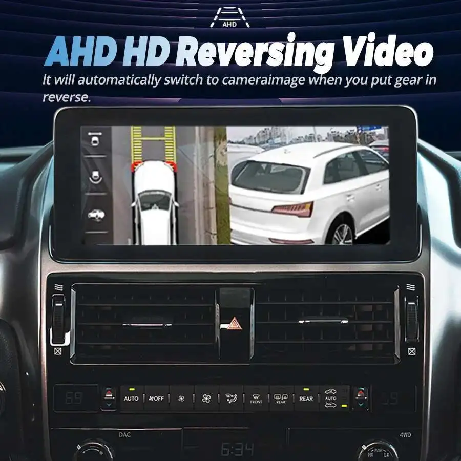 

CarPlay For Lexus GX400 GX460 2009-2022 Multimedia Video Player WIFI Stereo Head Unit Navigation Auto 12.3'' Android Car Radio