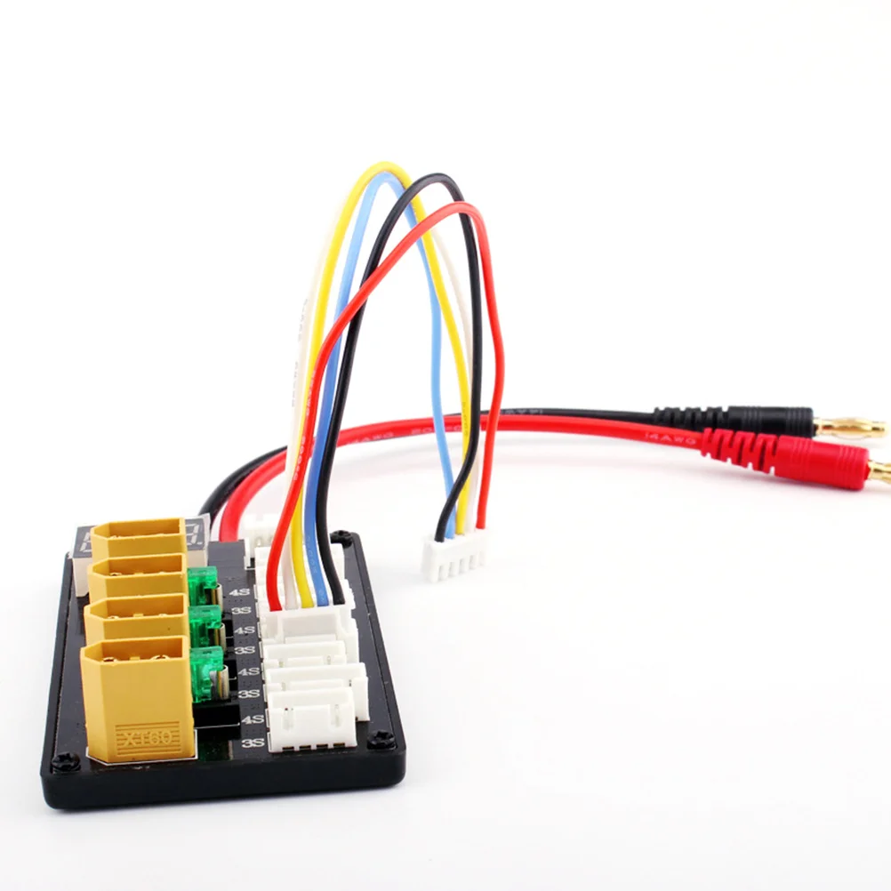 

1Pcs Parallel Charging Board Fuse 4 Channel Output Parallel Charging Adaptor Board Fast Safe Balanced