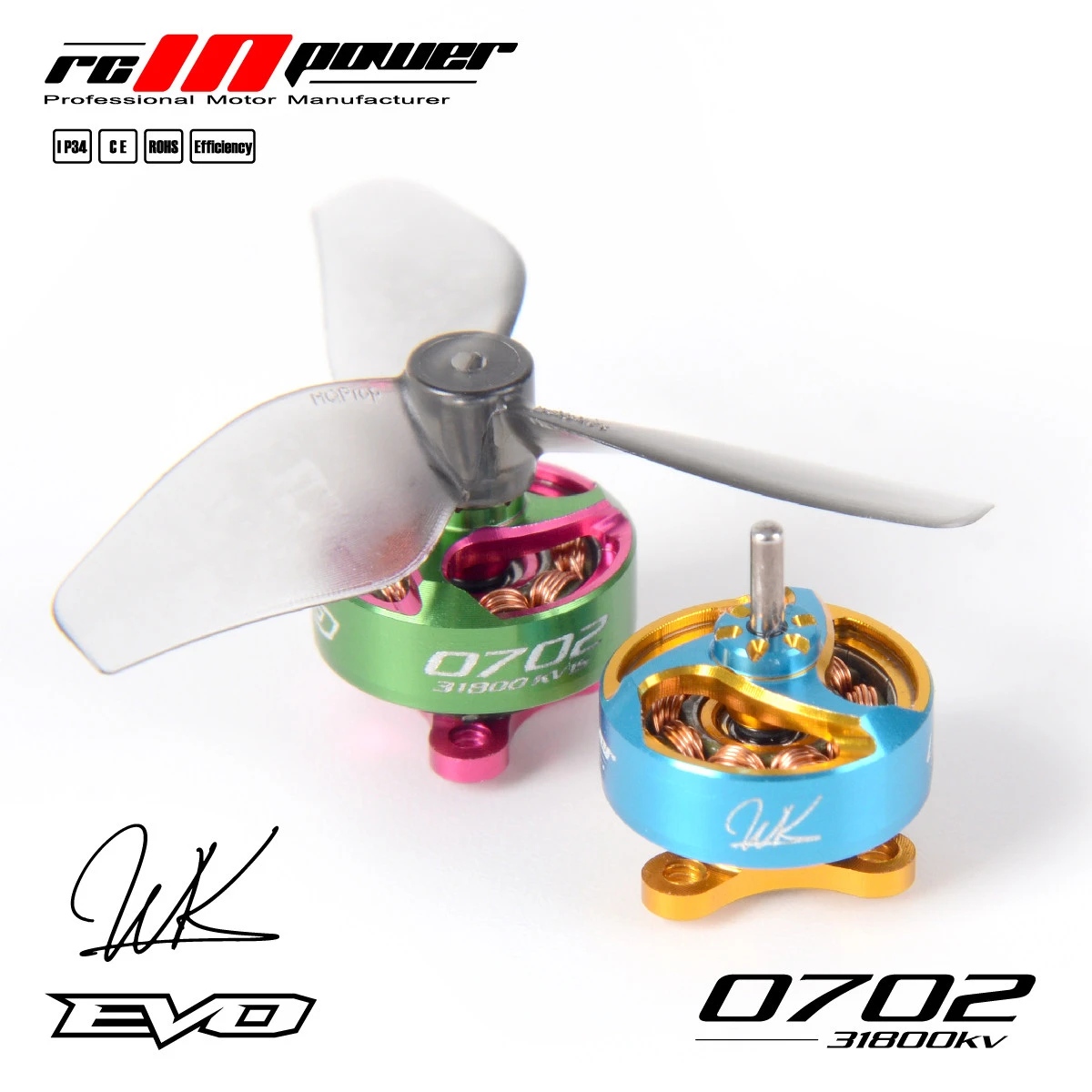 Rcinpower Evo 0702 31800kv 1s Fpv Micro Brushless Motor
