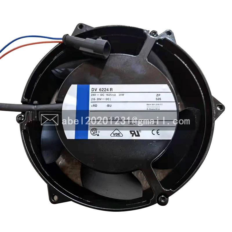 BRAND NEW ORIGINAL DV6224R-VAR543 DV 6224 R DC 24V FOR ACS800 COOLING FAN 17251 172*51MM