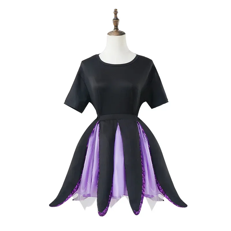 ♥   2025 novo anime cosplay traje curto ursula tentáculos saia mar bruxa má polvo sk ★ ☆ ly99