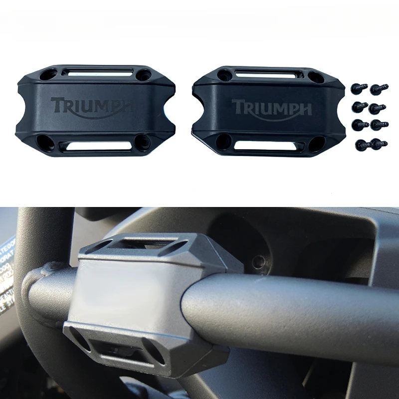 

Applicable To Triumph Trident660 T100T120 25mm Bumper Universal Anti-fall Block Accessories