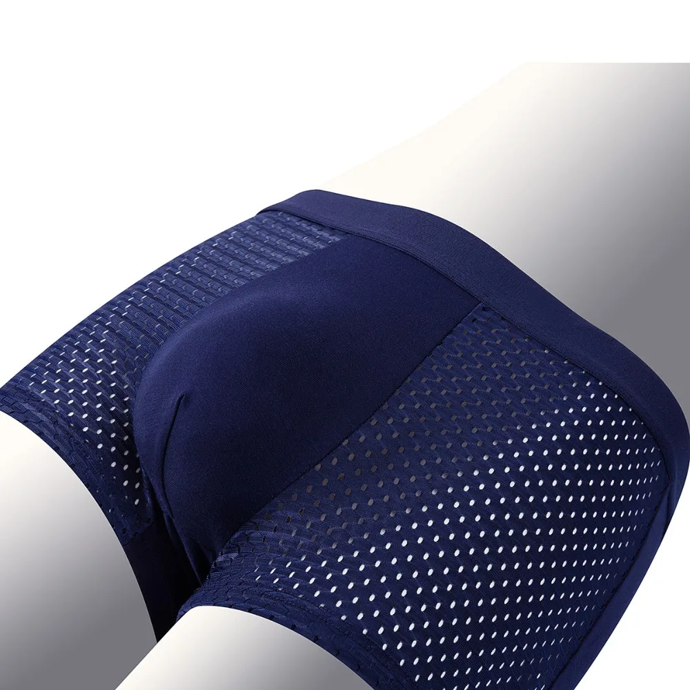 4 pezzi moda modale uomo boxer in rete mutandine cave boxer senza cuciture mutande traspiranti intimo per uomo regali