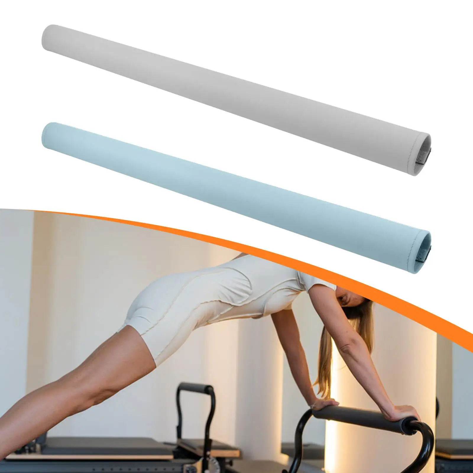 

Чехол для бара, ручка, рукав, износостойкий, простая установка, чехол для поручня, рукав для подставки для ног для тренировок по пилатесу-реформера
