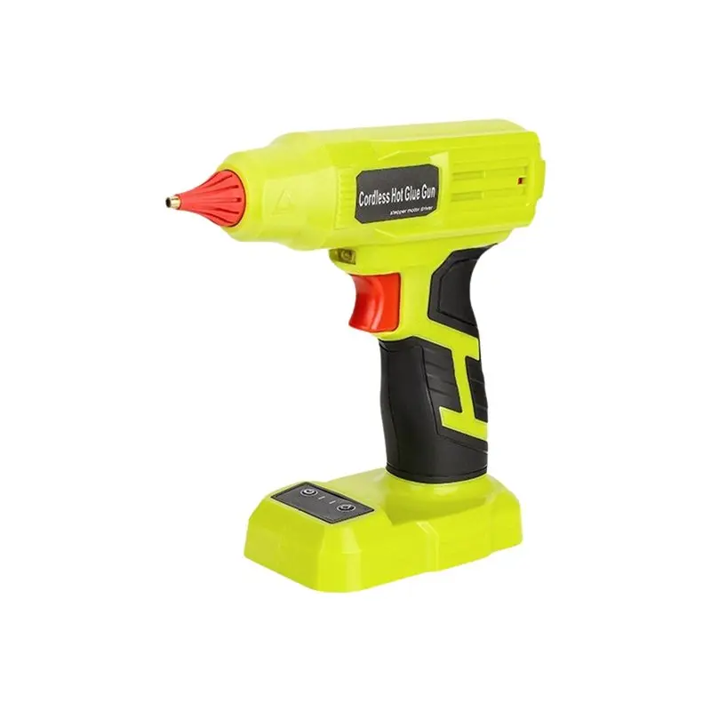 SEWS-Digital Display Cordless Hot Glue Gun For Ryobi 20V Battery Temperature Adjustable Heavy Duty Glue Gun For DIY Crafts