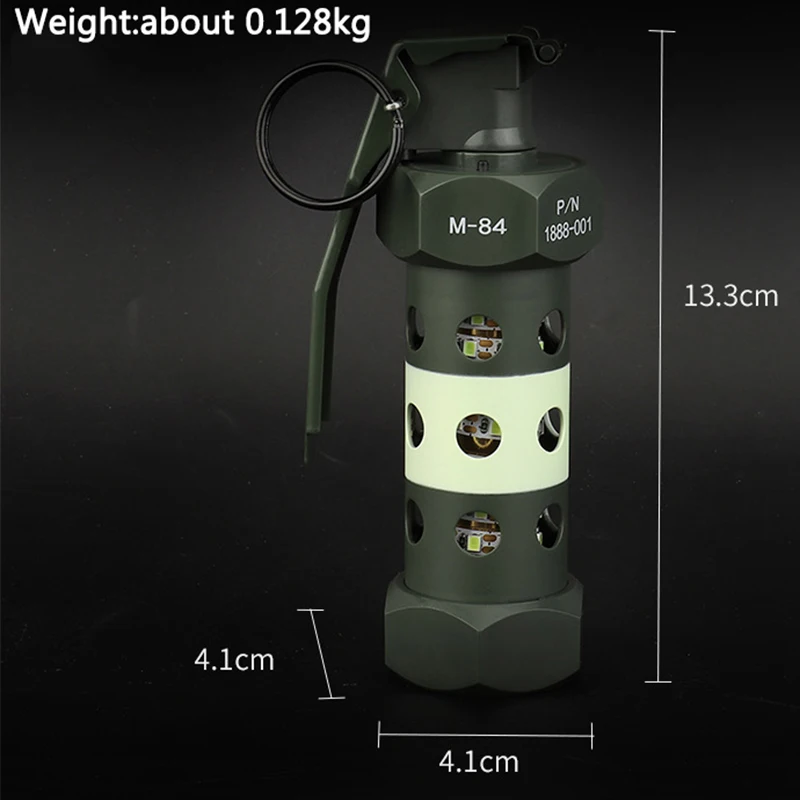 M84 Grenade Dummy Models Survival LED Lamp, Emergency Light, Camping, Climbing, Fishing, Tactical, Hunting, Outdoor