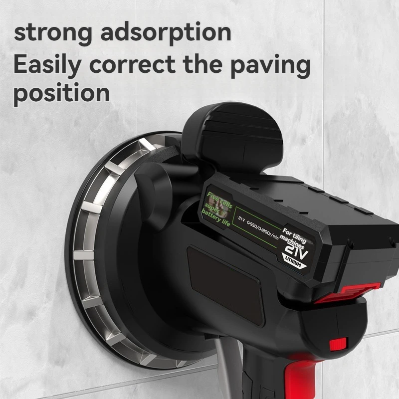 Mesin pemasang ubin daya tinggi kapasitas hisap 250KG alat penghisap vakum vibrator pengatur ketinggian ubin otomatis