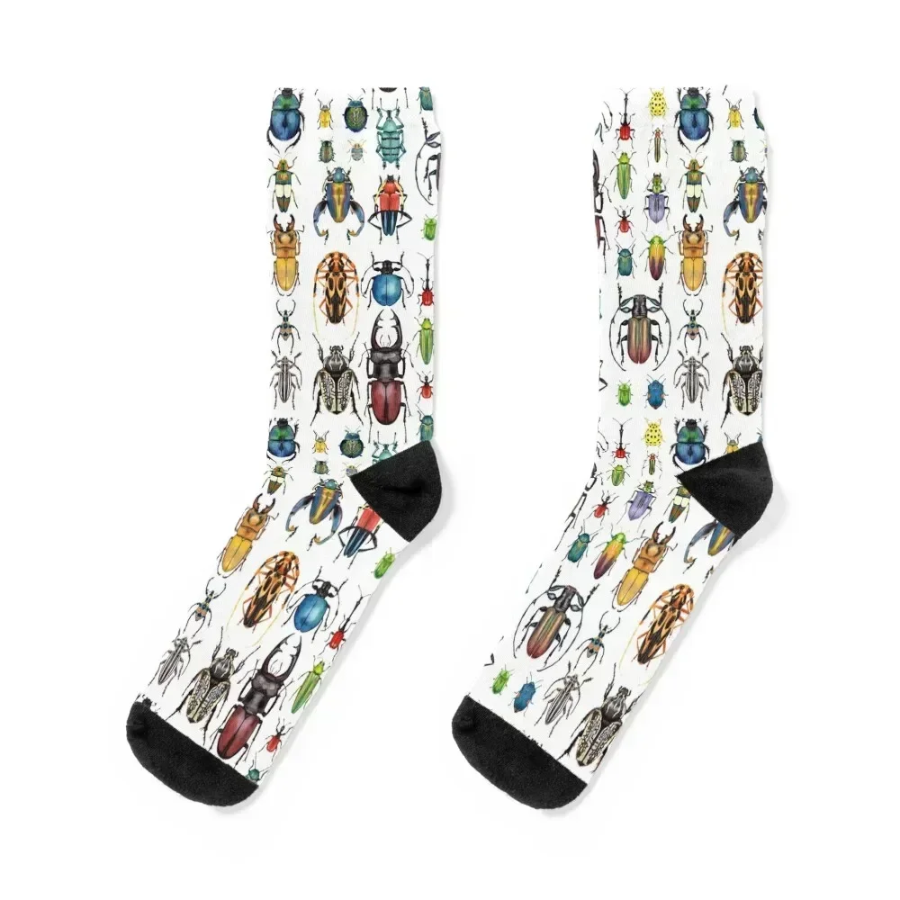 

Beetle Mania Socks christmas gift hip hop cool cycling Male Socks Women's