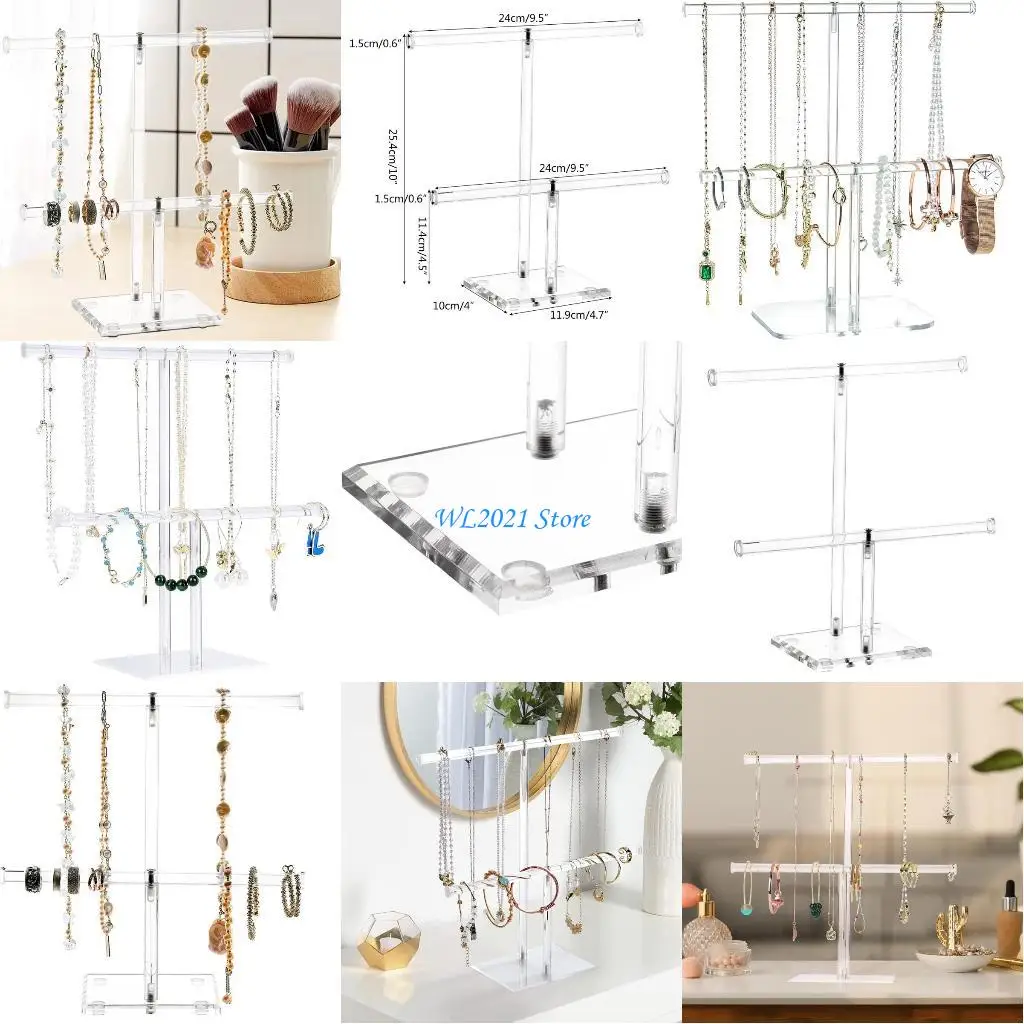 

G5GC T-bar Hair Hoop Headband Hanging-Jewelry for Necklace Bracelet Earring