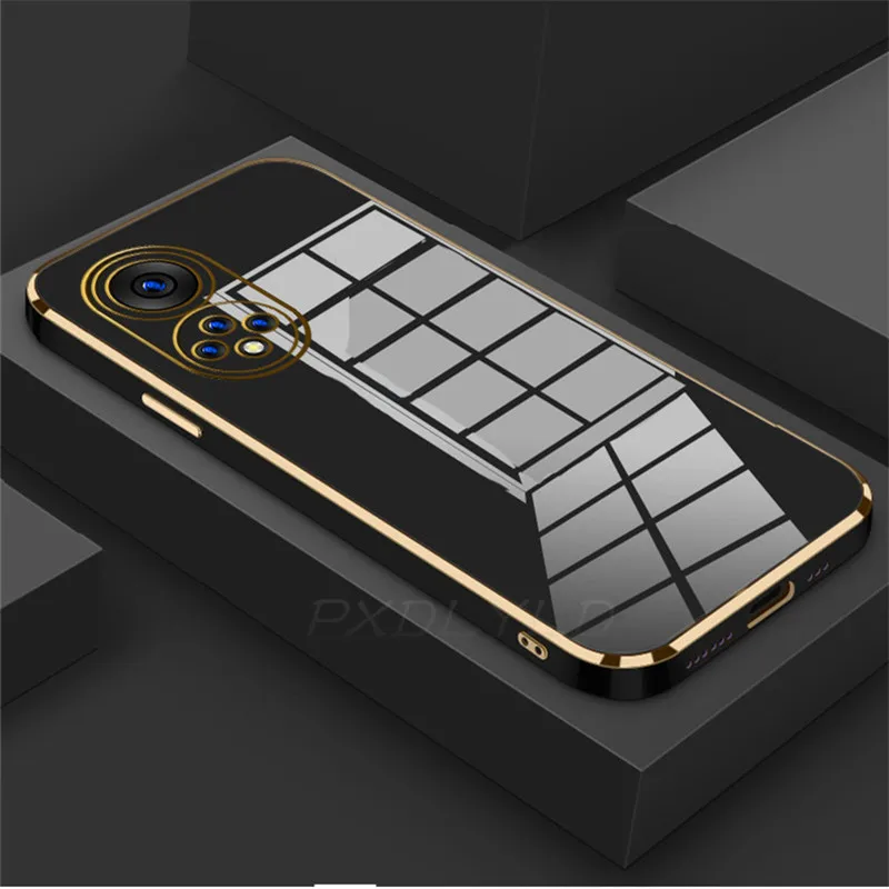 Luxuriöse, schlanke, glänzende Plattenabdeckung für Huawei Honor X9A X9C Magic 7 Lite 70 90 100 200 300 Pro, weiche Schutzhülle auf der Rückseite