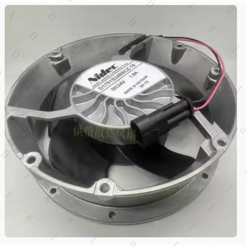 MTG-   for Servo ABB Inverter Fan D1751S24B6CZ-16 DC24V 1.8A