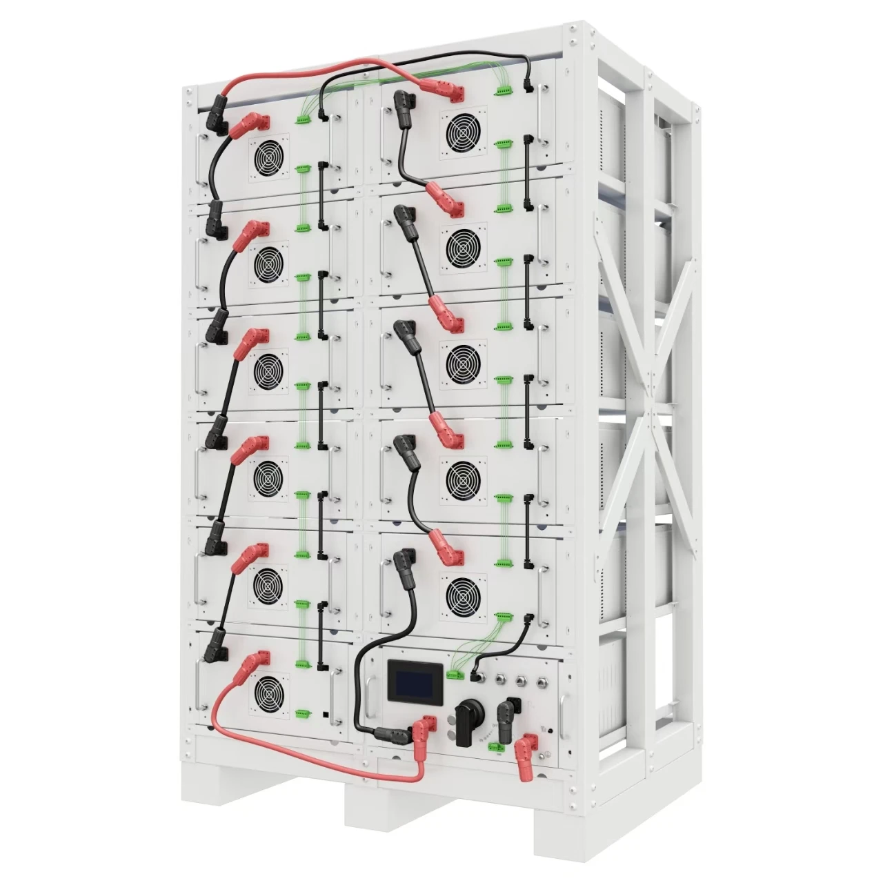 High Voltage Lithium Battery Deye BOS-GM5.1 51.2V 100AH 5 Kwh 20Kwh 30Kwh 40Kwh 50Kwh 60Kwh 409.6V 614.4V 100AH