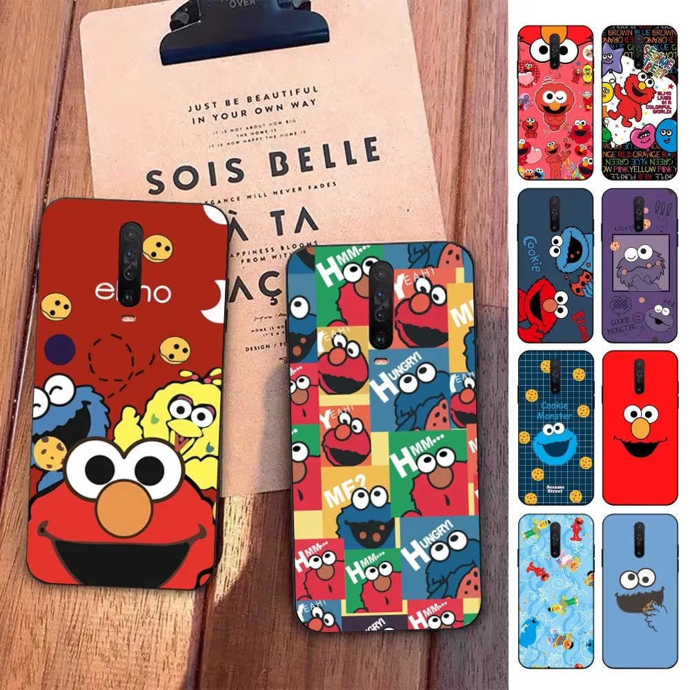 Cookie Monster Phone Case For Redmi 5 6 7 8 9 10 plus pro 6 7 8 9 A GO K20 K30 K40 pro plus F3 Fundas