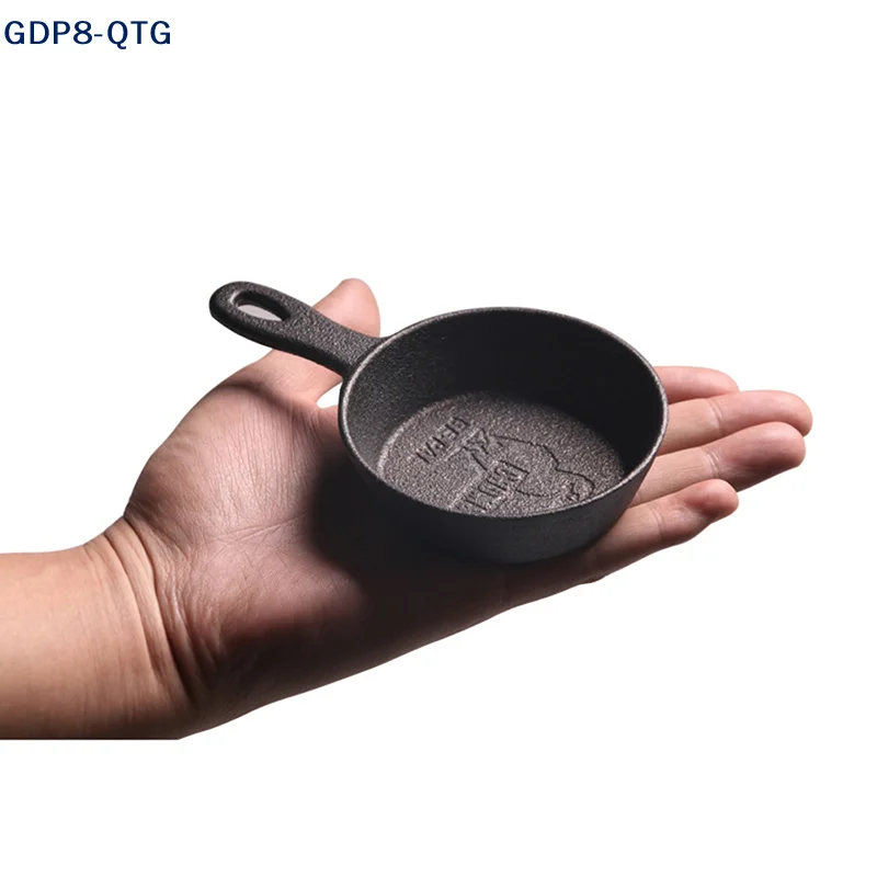 NEW 8.5CM Cast Iron Skillet Non-stick Mini Egg Frying Pan for Kitchen Cookware