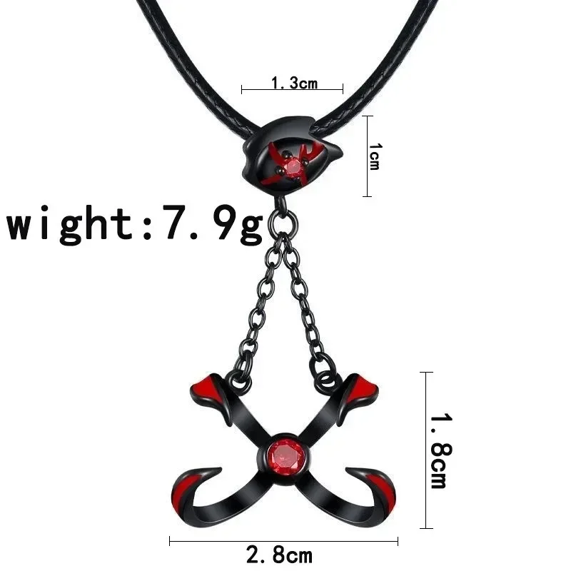 Design Amine Tokyo Ghoul Cosplay Pendant for Men Women 2024 Vintage Personality Xmas Stainless Steel Jewelry Pendant Gift