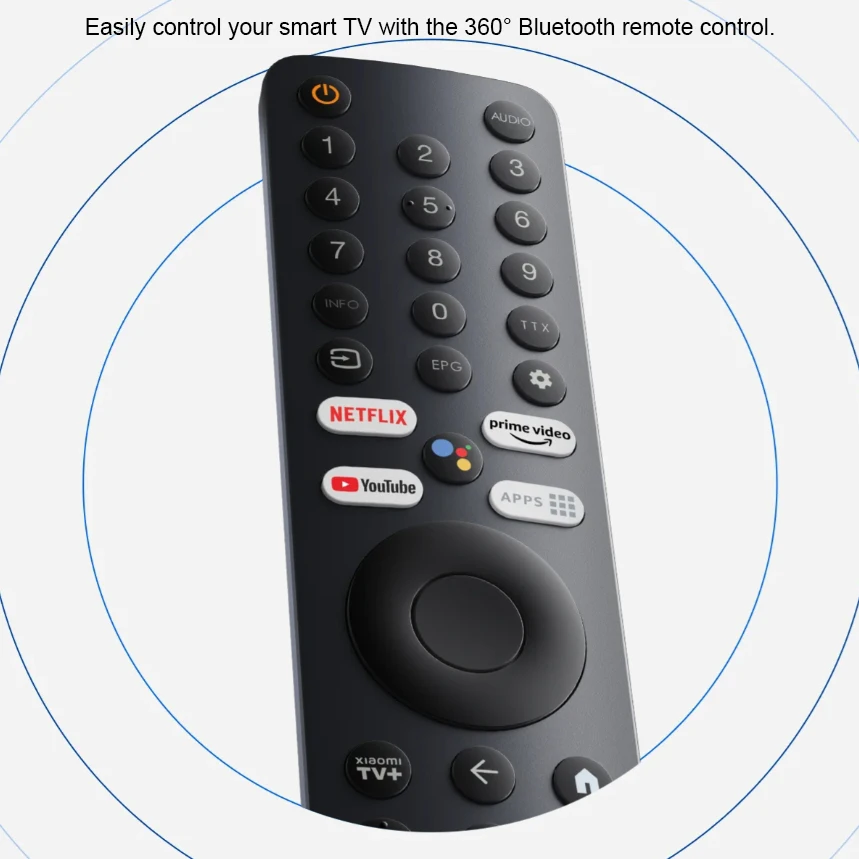 XMRM-ML 360℃ Bluetooth Voice Remote Control for Xiaomi Q2 50 55 65 Smart Ultra HD 4K QLED TV