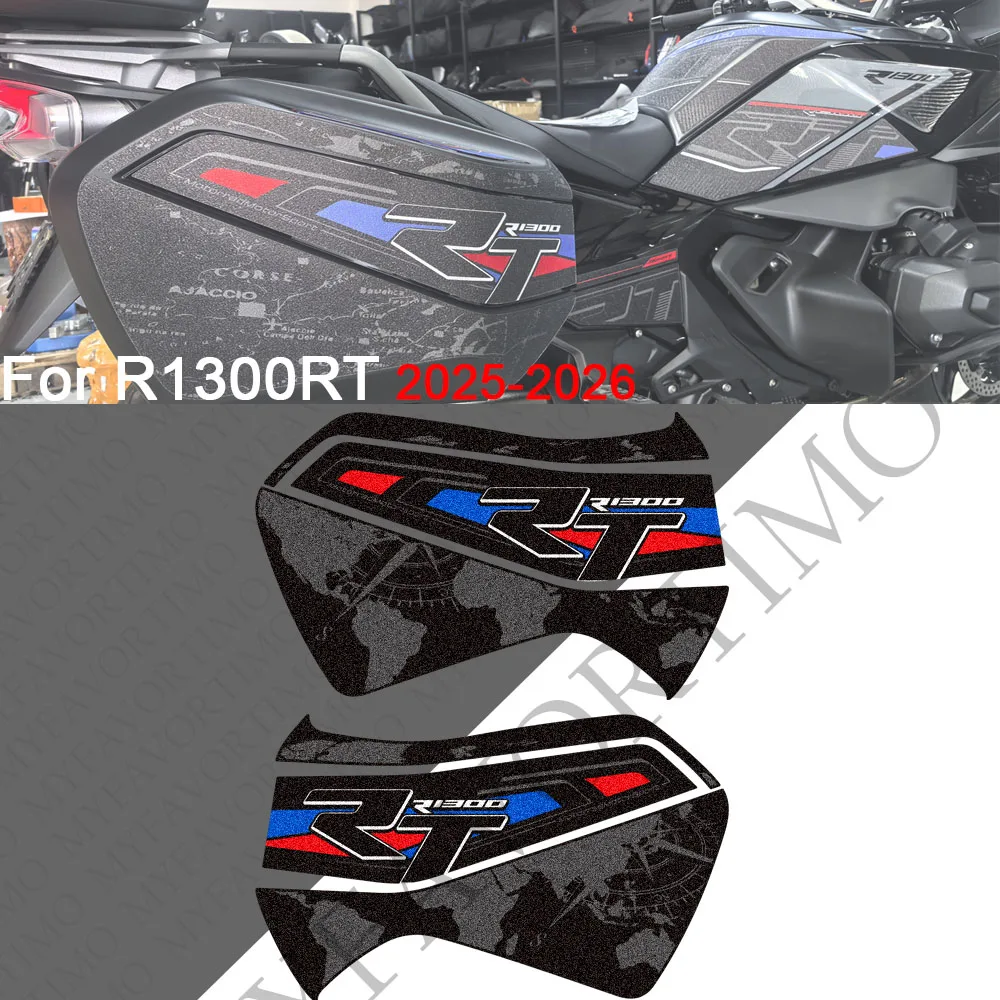 For R1300RT R 1300 RT R1300 moto Tank Pad TankPad Cap Fuel Knee Top Trunk Luggage Panniers Cases Stickers Box Decals Protector