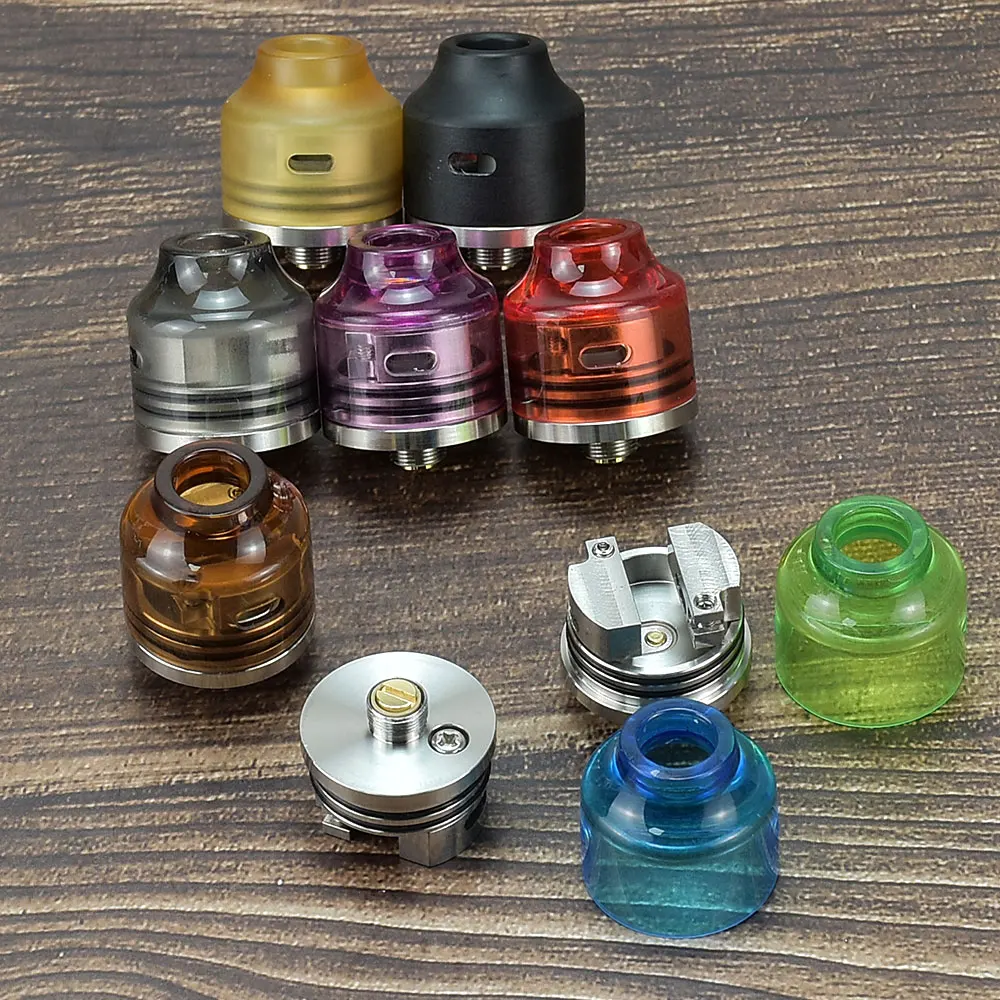 WASP Nano RDA Mini atomizador, tanque reconstruible de bobina única con BF Squonk Pin 316SS 22mm vape rda vs SXK Monarchy P22 RDA