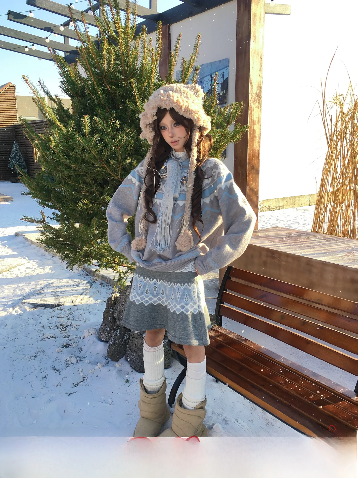 Retro Bubble Pine F…