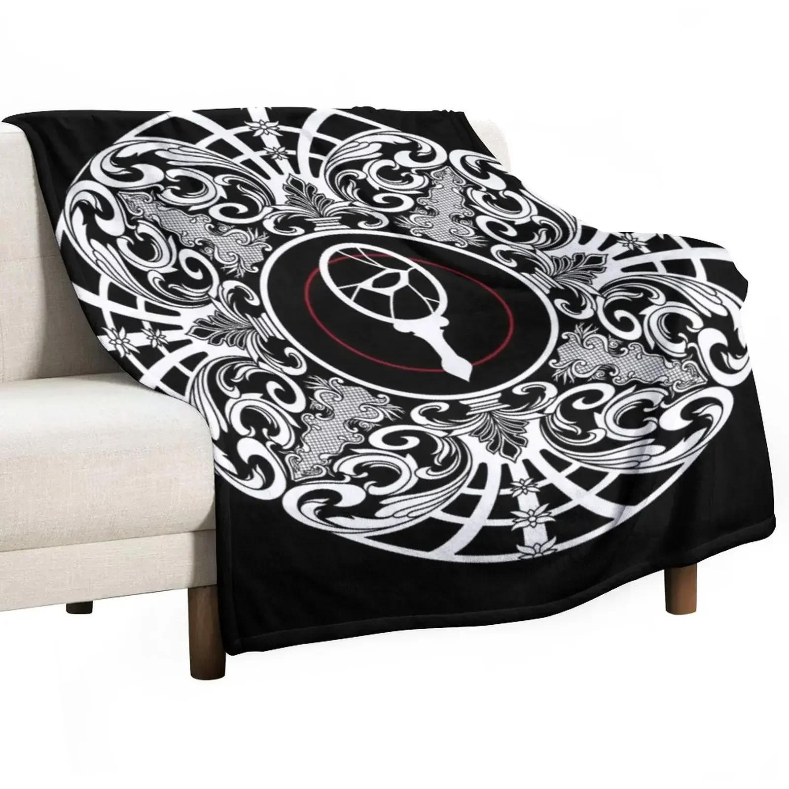 

Malkavian - Vampire the Masquerade Clans Throw Blanket Soft Beds Plush Stuffeds Blankets