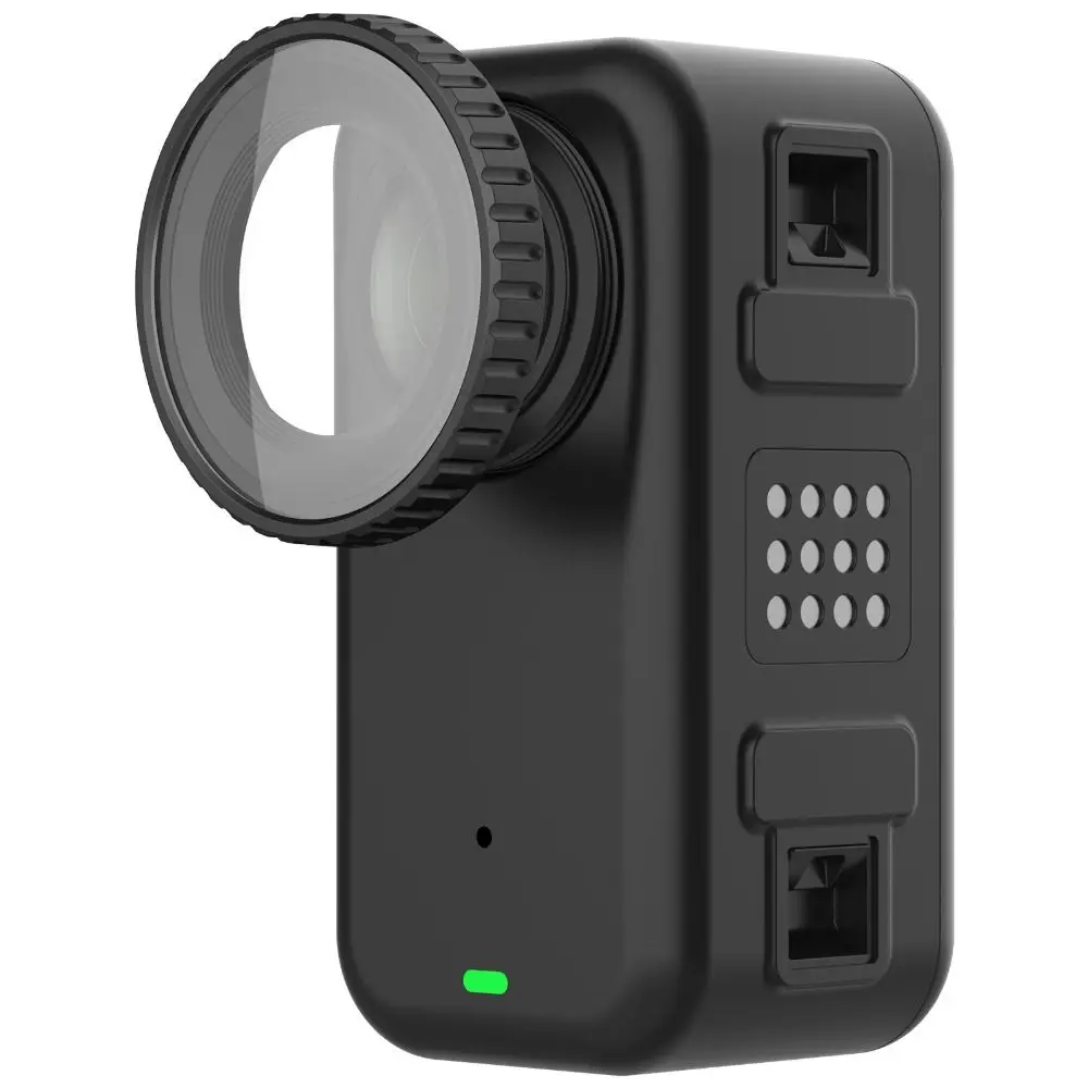 Protezione per lenti in vetro ottico Protezione per lenti durevole rimovibile Copriobiettivo protettivo antigraffio per DJI Osmo Nano
