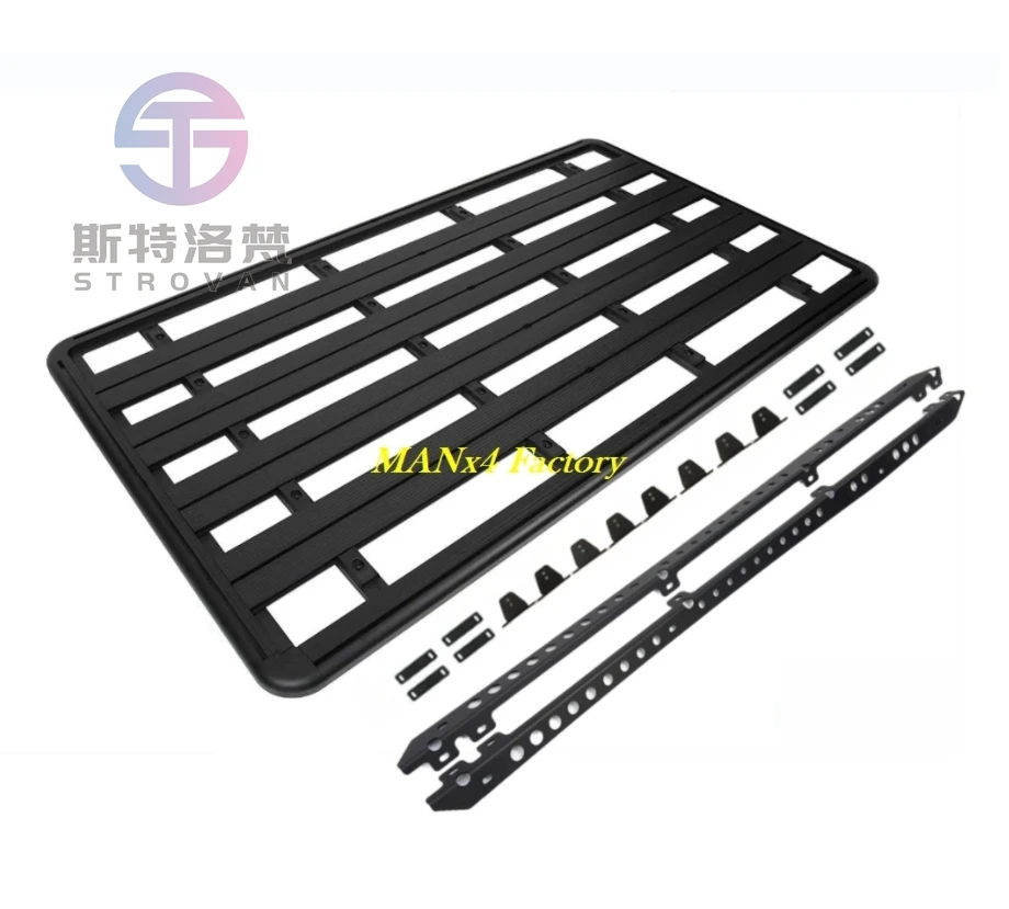 

STLF Hilux Surf Aluminum Alloy Flat Roof Rack for Hilux Surf 02-09 N210 Old 4runner