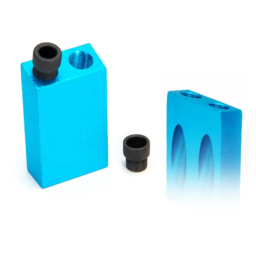 Krachtige 15 Degree Oblique Hole Locator Angle Drilling Locator Clamp Kit Guide Woodworking Hand Tools Drill Bit 6mm 8mm 10mm
