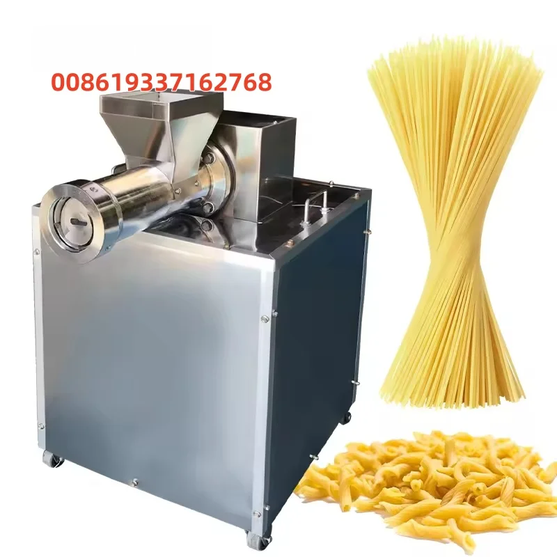 Máquina eléctrica automática para hacer macarrones y Pasta, 100 tipos, fideos de tubo hueco que forman extrusora de espagueti, amasado de masa para Pasta