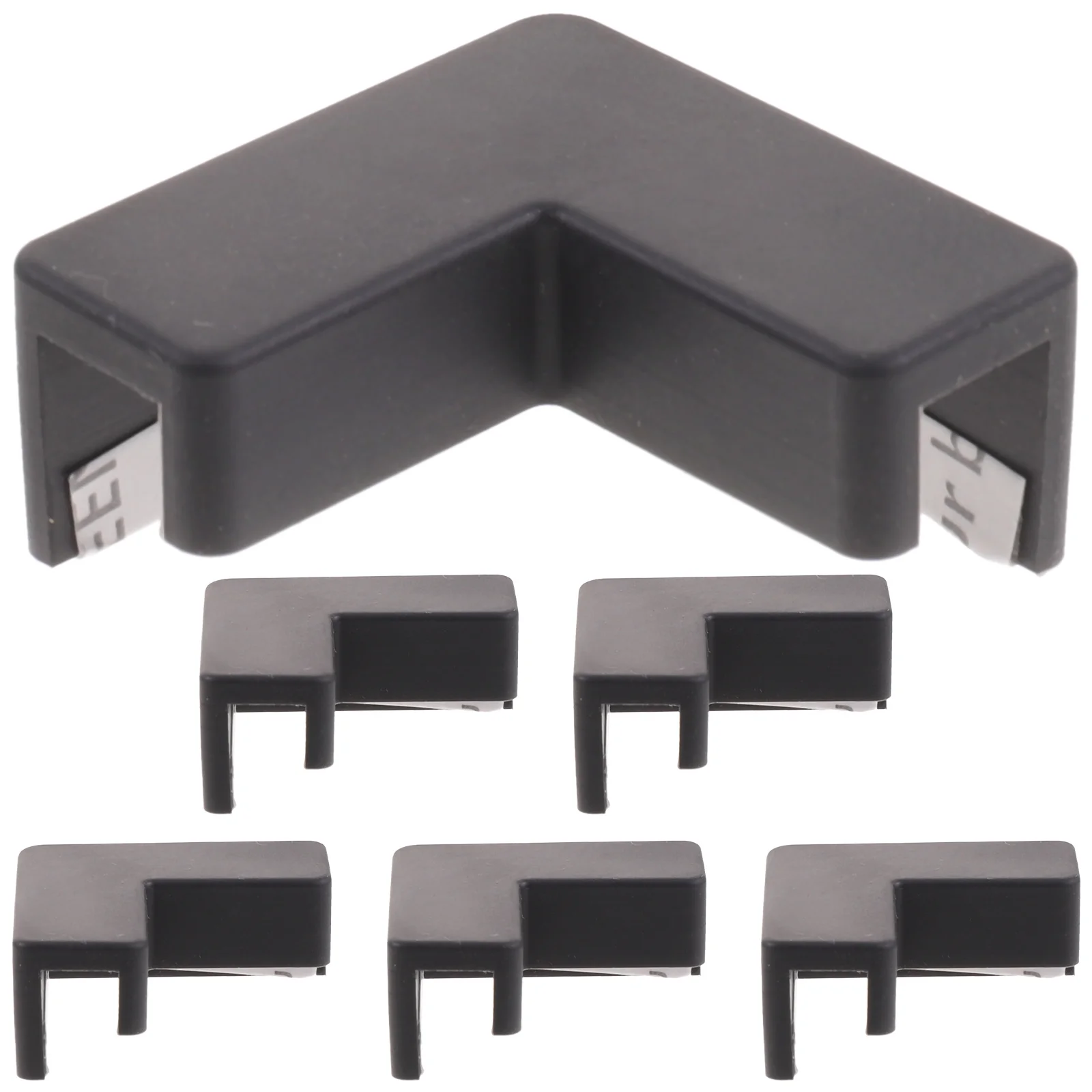 6 قطعة واقيات الزوايا لخزان حاملة الحيوانات الأليفة مصد أمان صنعة بديعة سهلة التركيب خزان حامي الزاوية