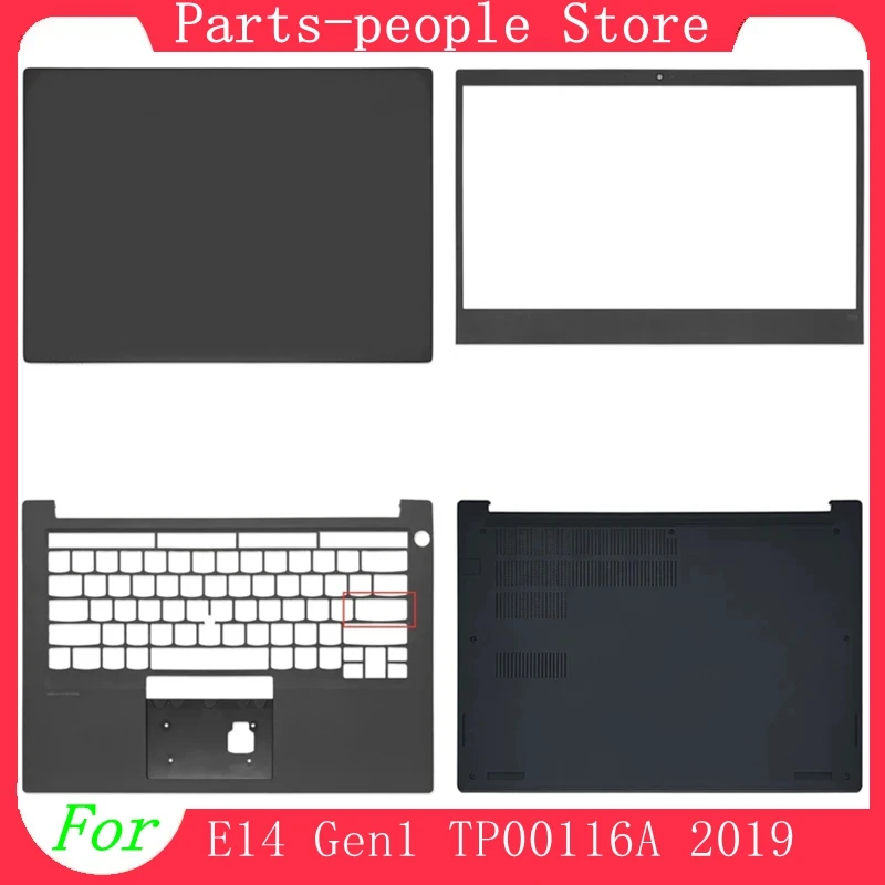 New Laptop For Thinkpad E14 Gen1 TP00116A 2019 Year Version LCD Back Cover Case/Front Bezel /Palmrest/Bottom Base/Hinges