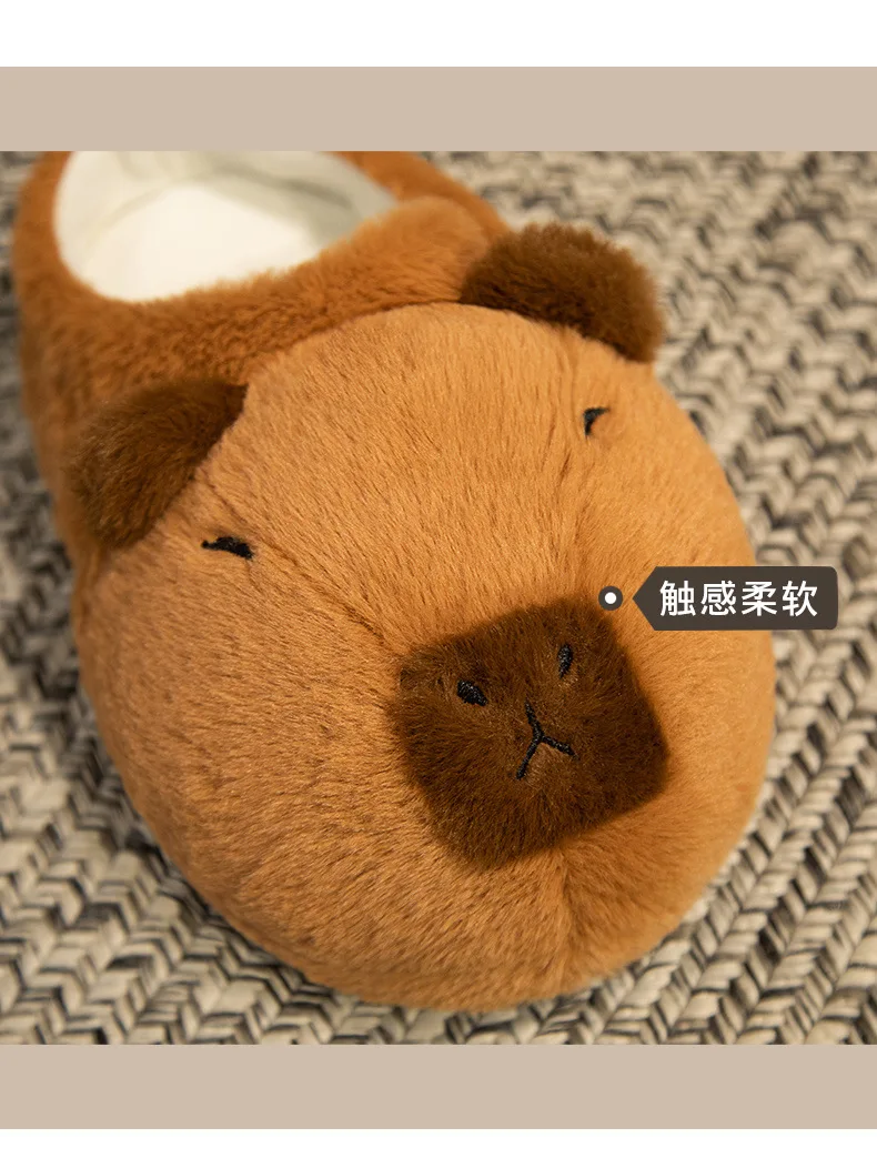 Winter Capybara Cosplay Kostüm Roben Erwachsene Kigurumi Einhorn Onesie Anime Nachthemd Halloween Cartoon Pyjamas Nachtwäsche – Detail 12