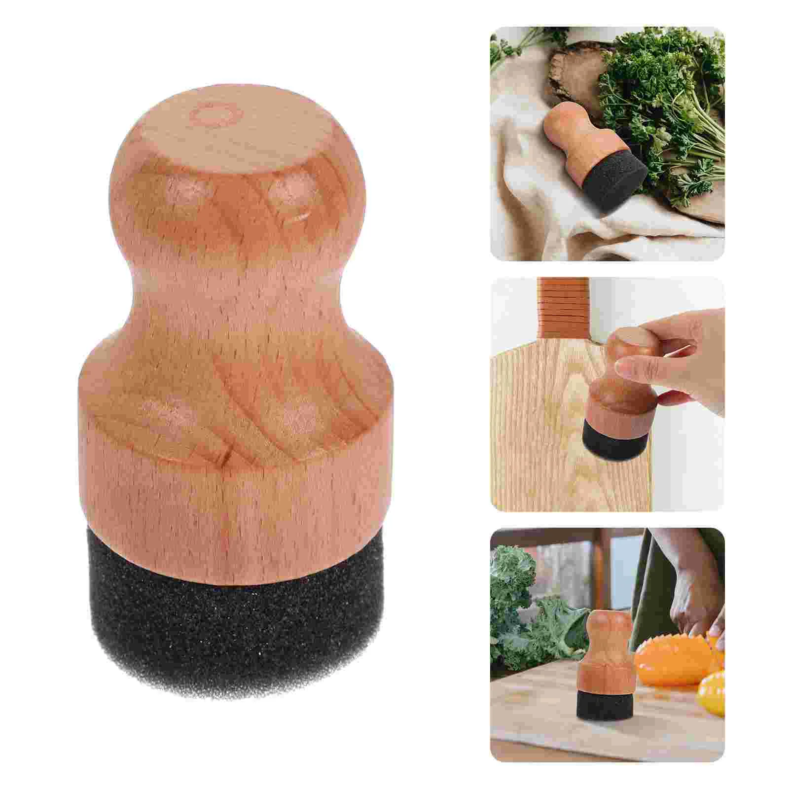 

Oil Wax Applicator Smooth Surface Grill Brush and Cream for Shopping Board Wooden Cutting