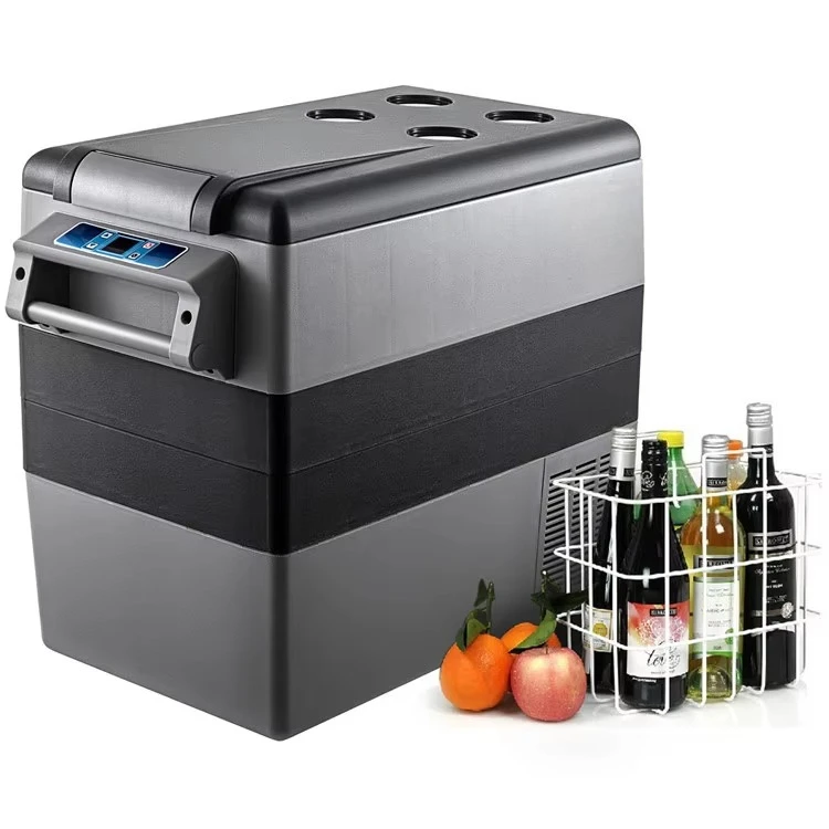 

55L Electric Compressor Portable Small Refrigerator Cooler And Freezer For Home And Car Vehicular Use For RV Application
