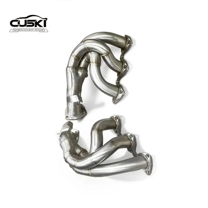 Pertains to Porsche Cayman 718GT4 RS 4.0 2021-2024 Racing Performance Header Automotive Exhaust Modification Fittings