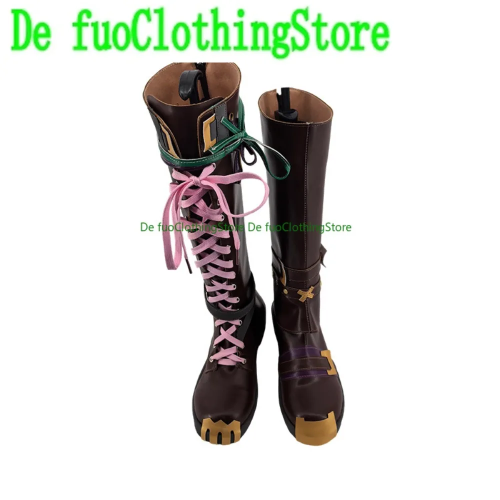 

Defuo Of Legends Arcane Jinx Cosplay Shoes Anime Game Role-playing Halloween Costumes Props Shoes Boots